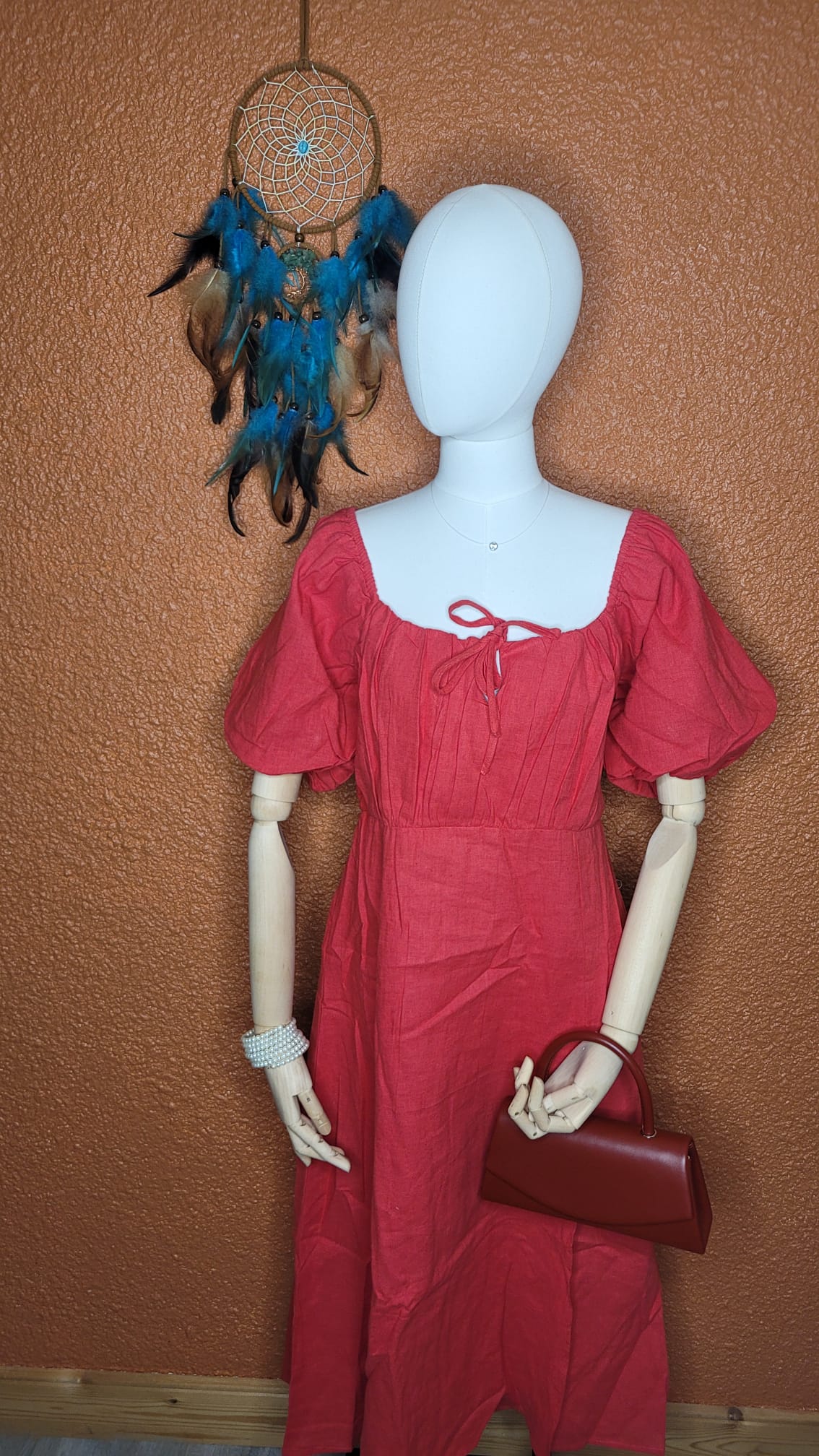 Robe Longue Rouge – Image 2