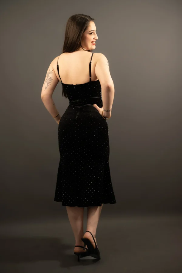 Robe Élégance Nocturne Noire
